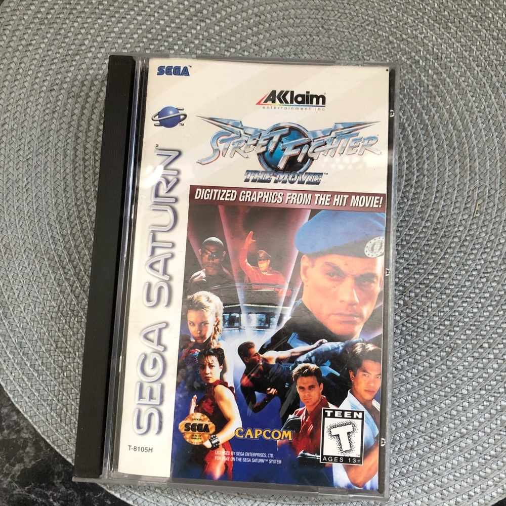 Sega Saturn Street Fighter Movie